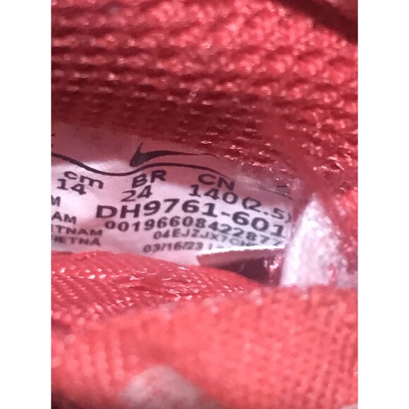 Nike Dunk Low Track Red Toddler (DH9761-601) Size 8C (TD) - Picture 6 of 8